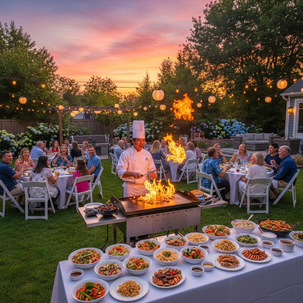 Host Unforgettable At-Home Hibachi Catering Events
