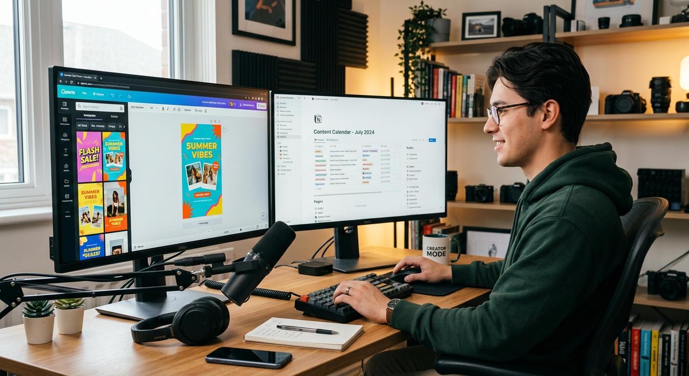 How Canva Templates and Notion Systems Transform Your Workflow