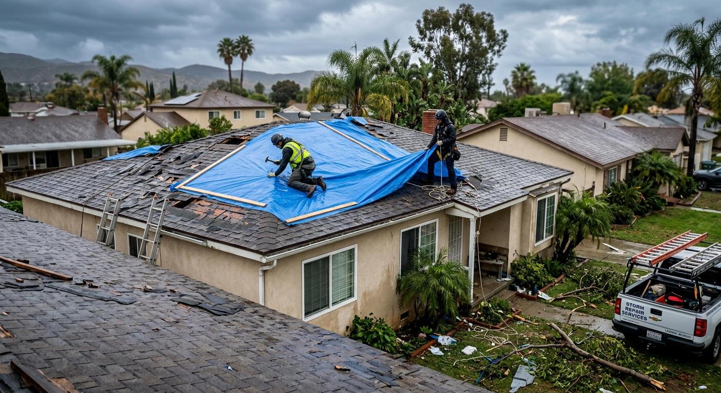 Storm Response and End-to-End Structural Reconstruction
