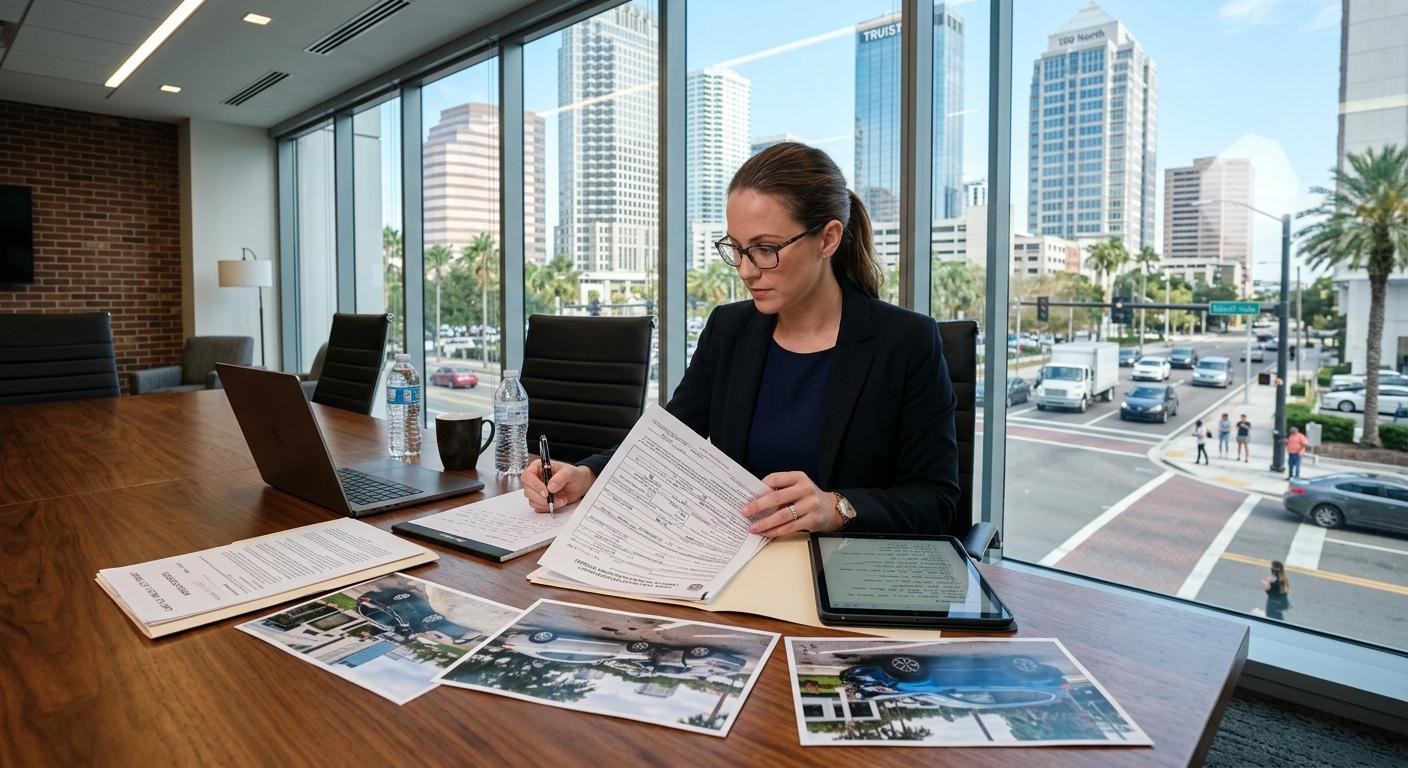 How Liability Is Established After a Tampa Car Crash