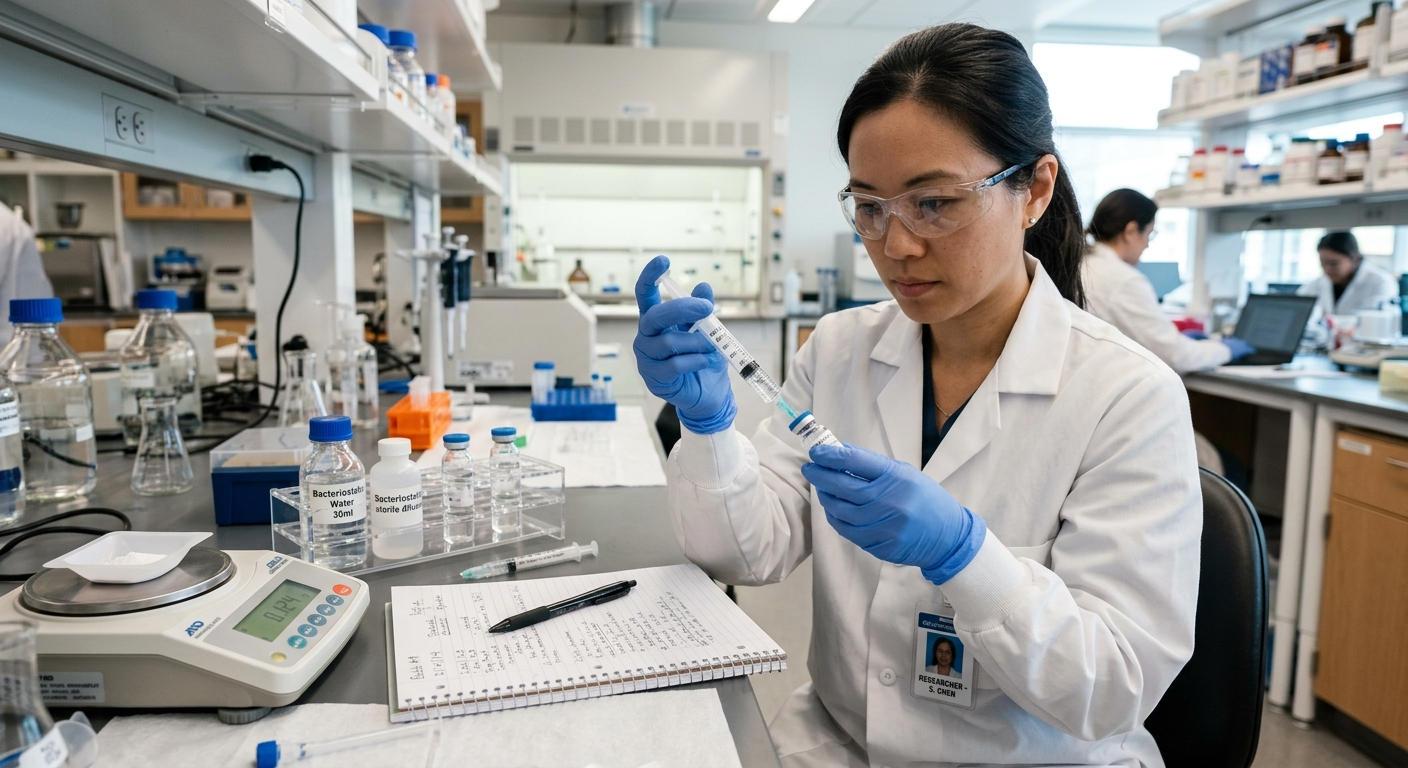 Step-by-Step Reconstitution and Concentration Calculation Methods for Researchers
