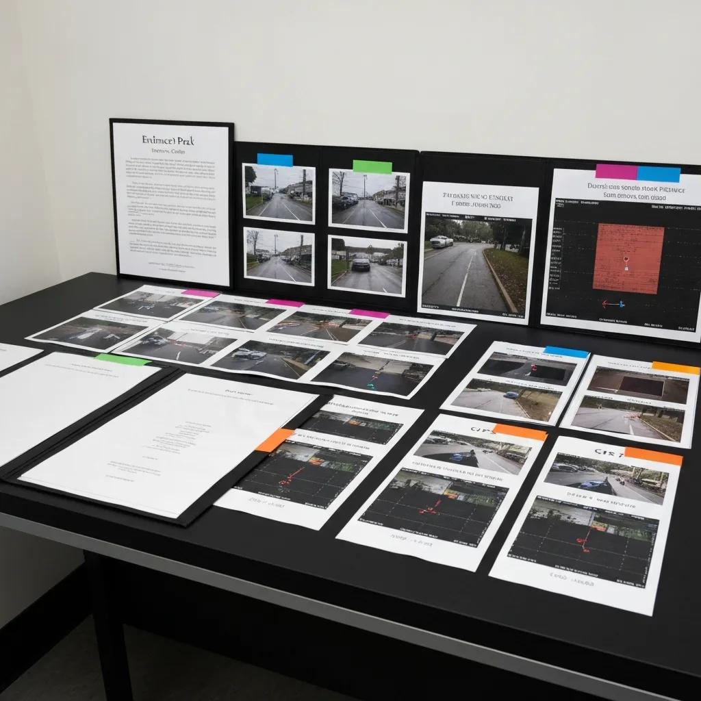 Court‑ready evidence pack with statement of service, photos and GPS logs, ready for legal use