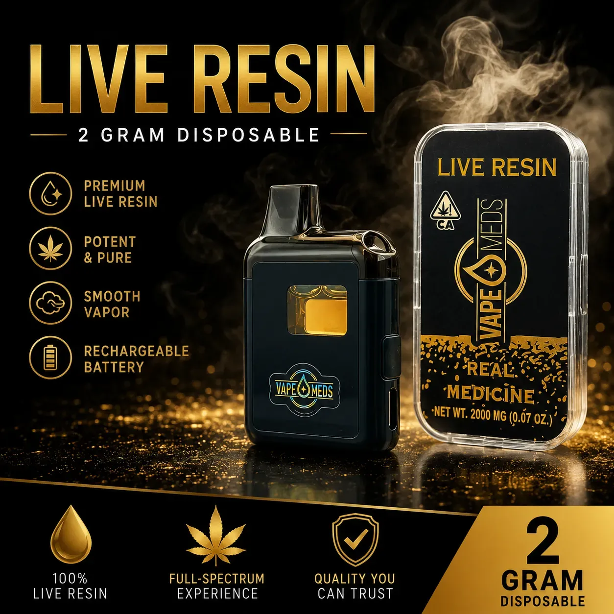 Explore Premium THCa Live Resin Vapes and More