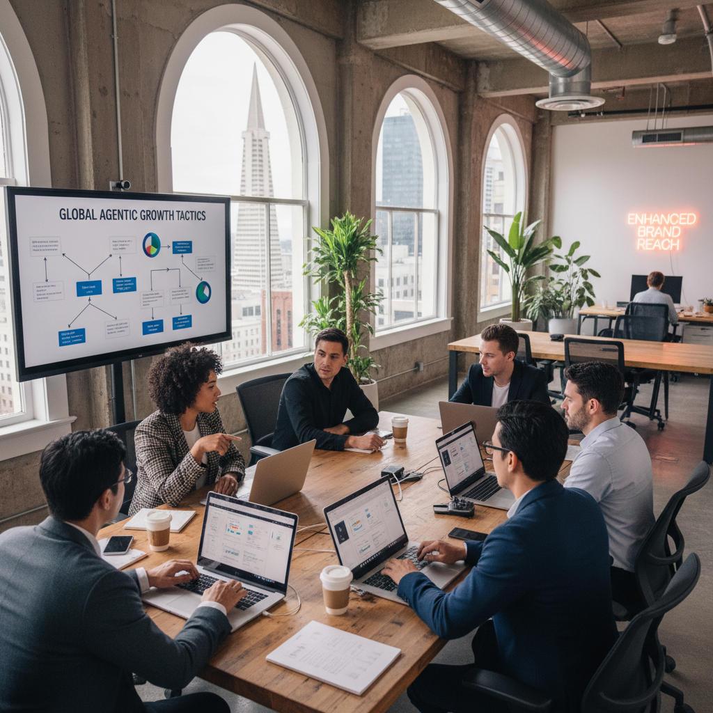 Agentic Strategies for Global Reach