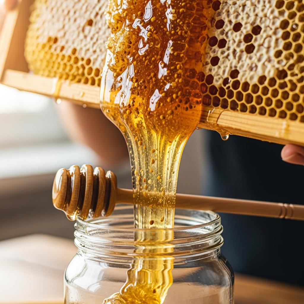 Harvesting Honey: From Hive to Jar