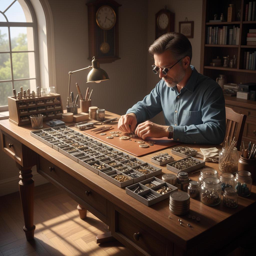 Comprehensive Collection of Watch Parts