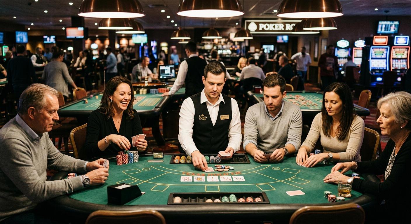 Live Poker and Table Games for All Experience Levels