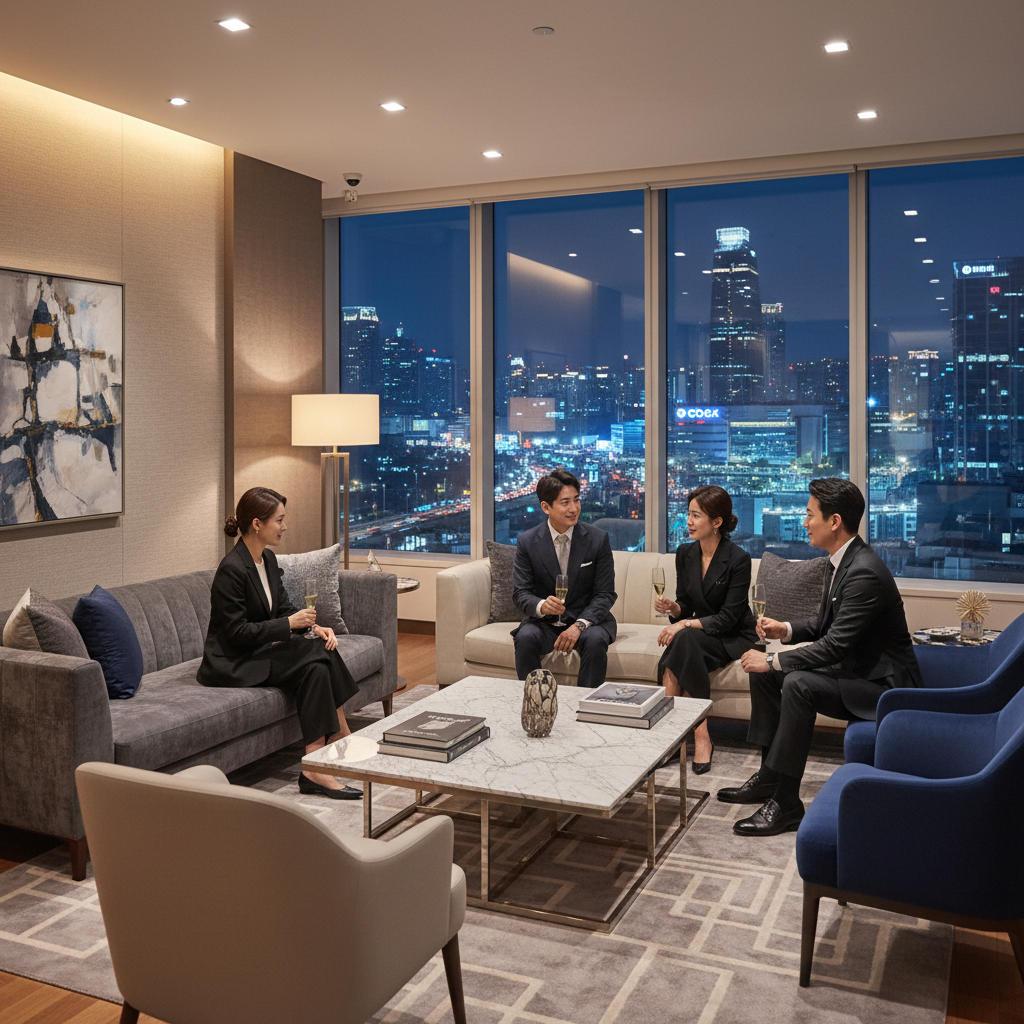 The Unique Atmosphere of Gangnam Spaces