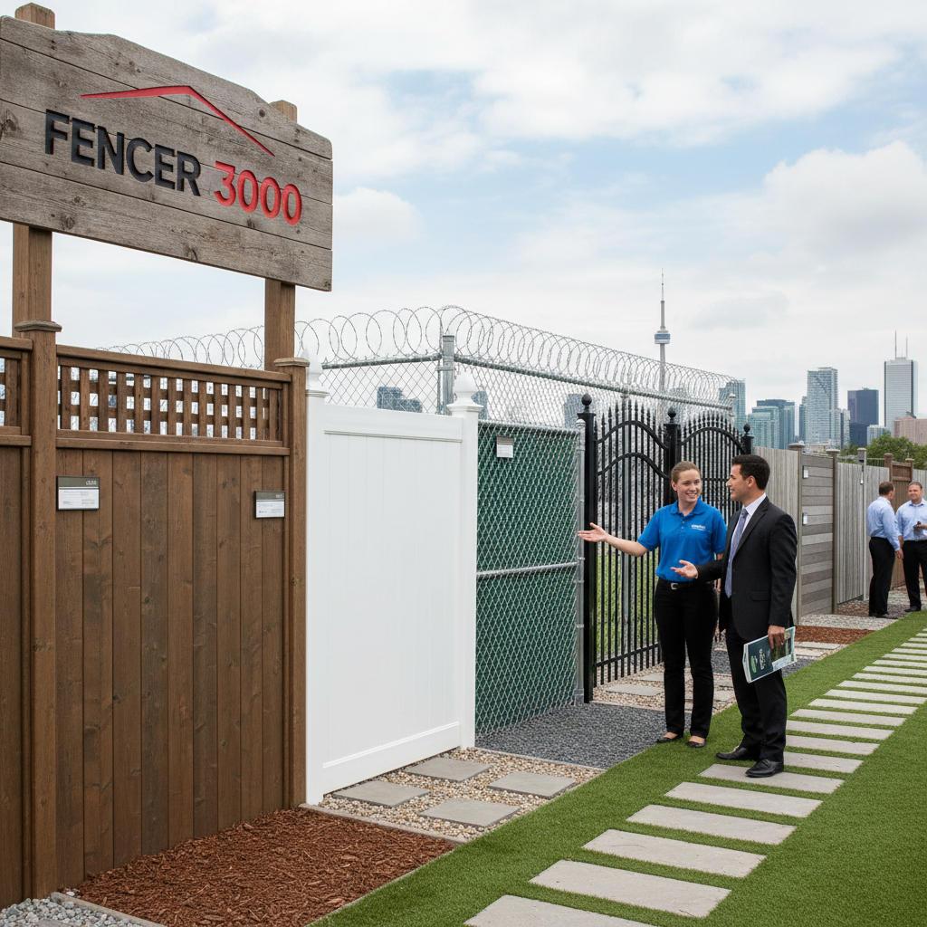 Assortment of Commercial Fencing Available