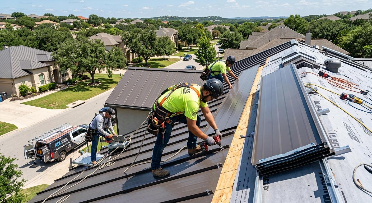 Durable Metal Roofing Designed for the Texas Climate