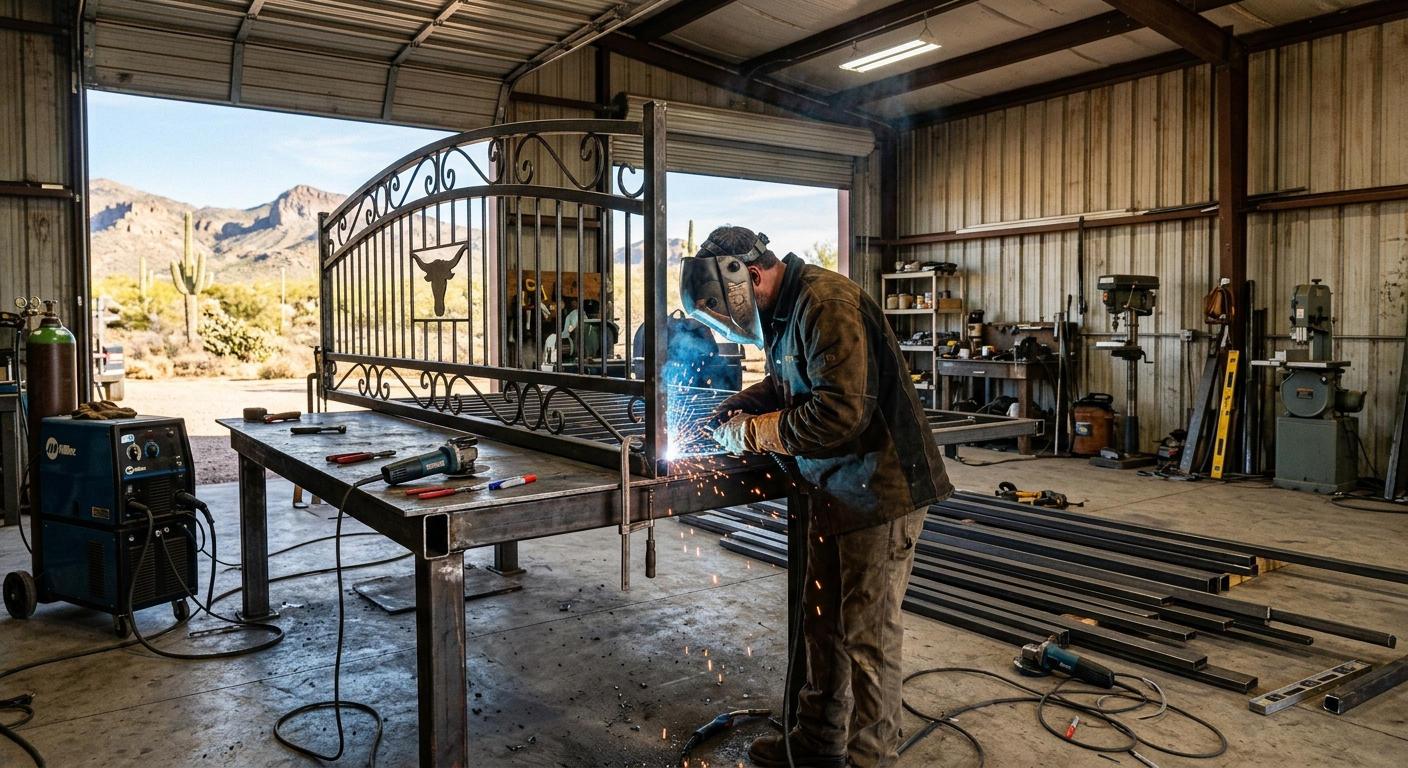 Fabricated Custom Gates and Metal Security Solutions Throughout Yavapai County