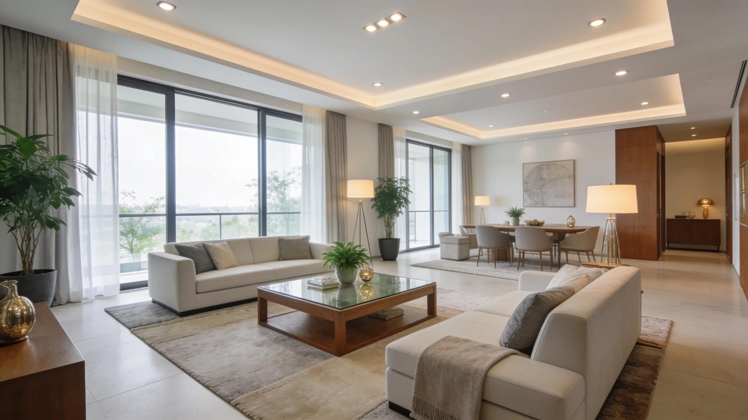 Open living area emphasizing benefits of home remodeling with modern design and natural light