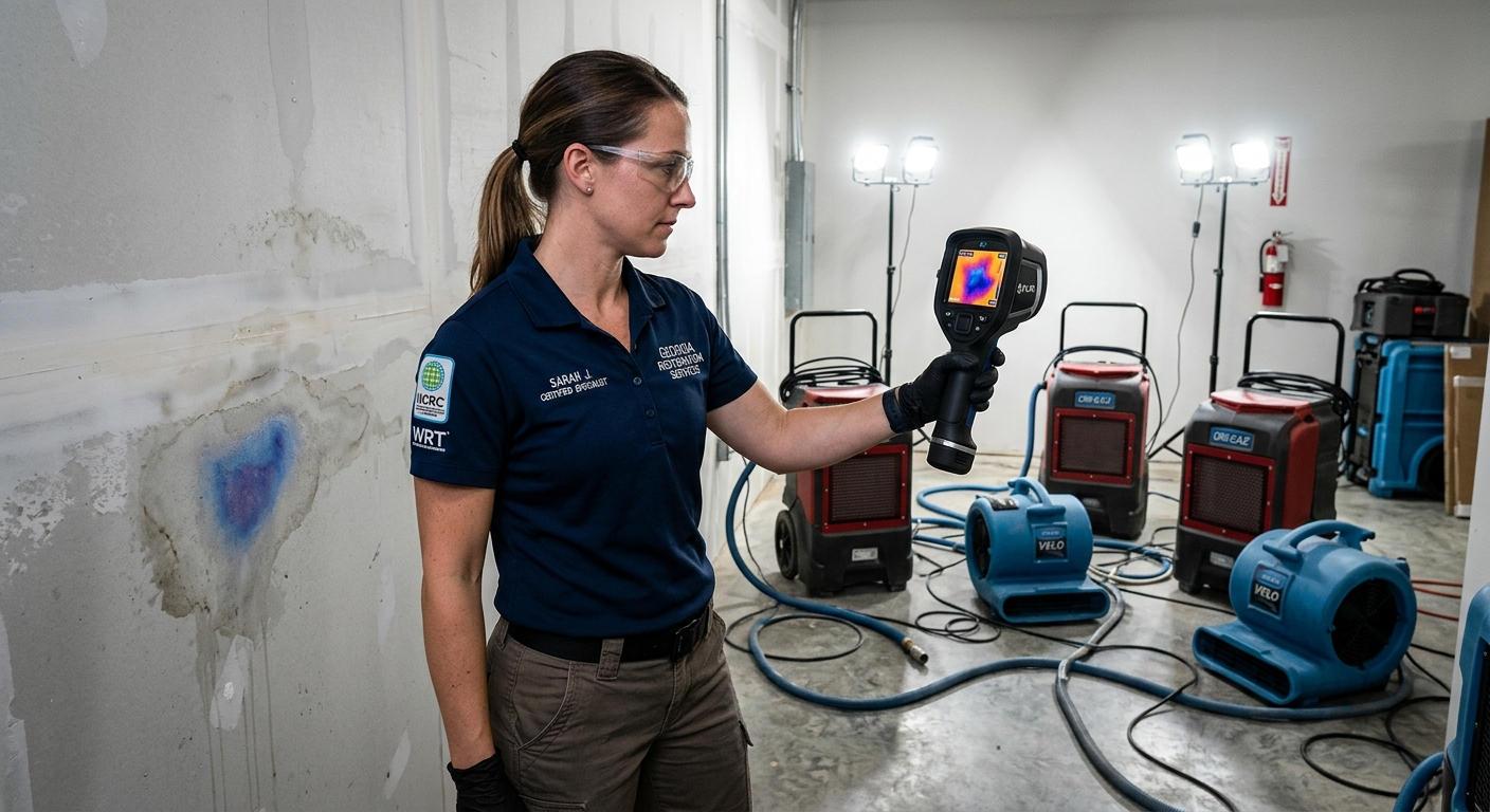 Precision Moisture Mapping and Structural Drying