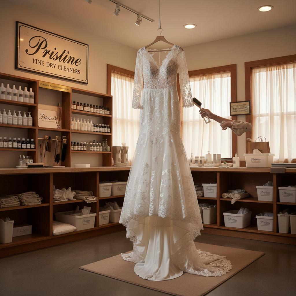 Wedding Dress Cleaning and Preservation Excellence