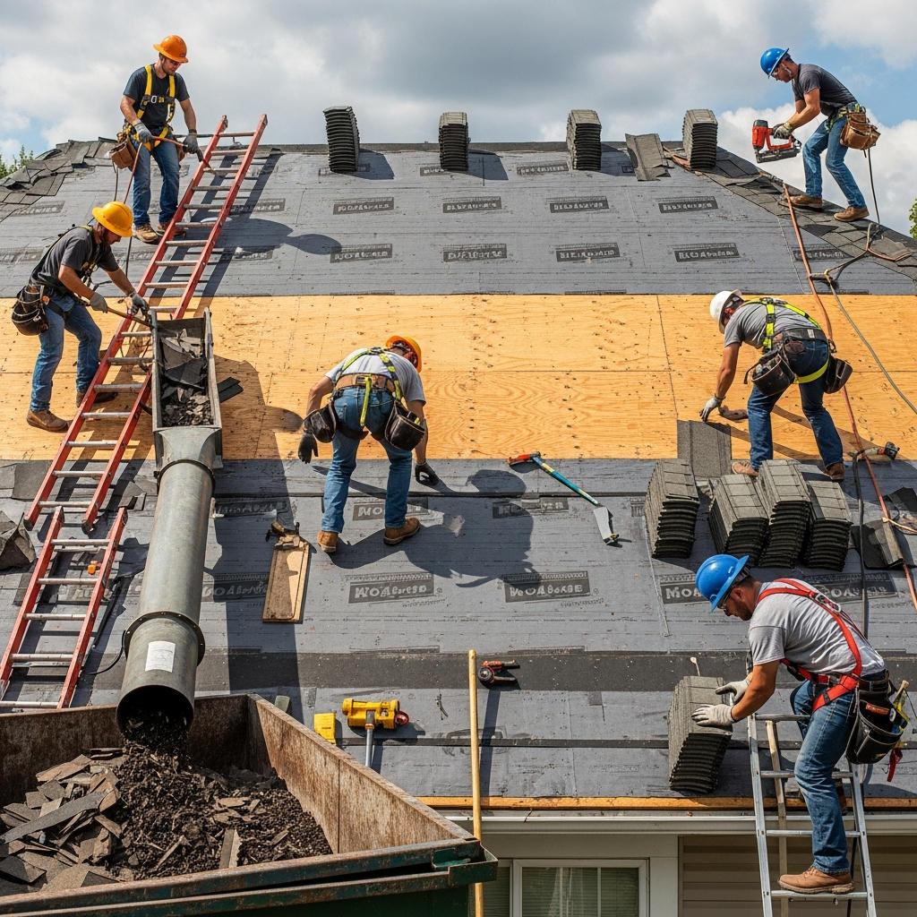 The Roof Replacement Process