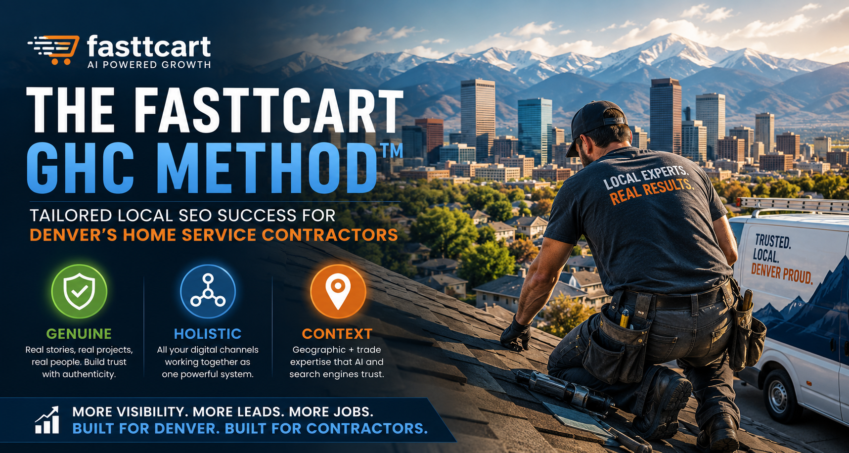 The Fasttcart GHC Method™: Genuine. Holistic. Context.
