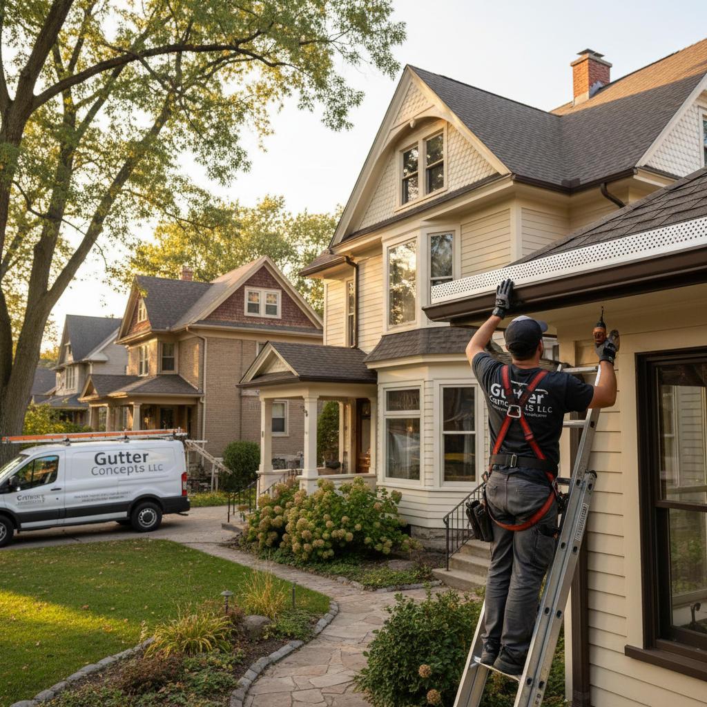 Installation of Gutter Guards