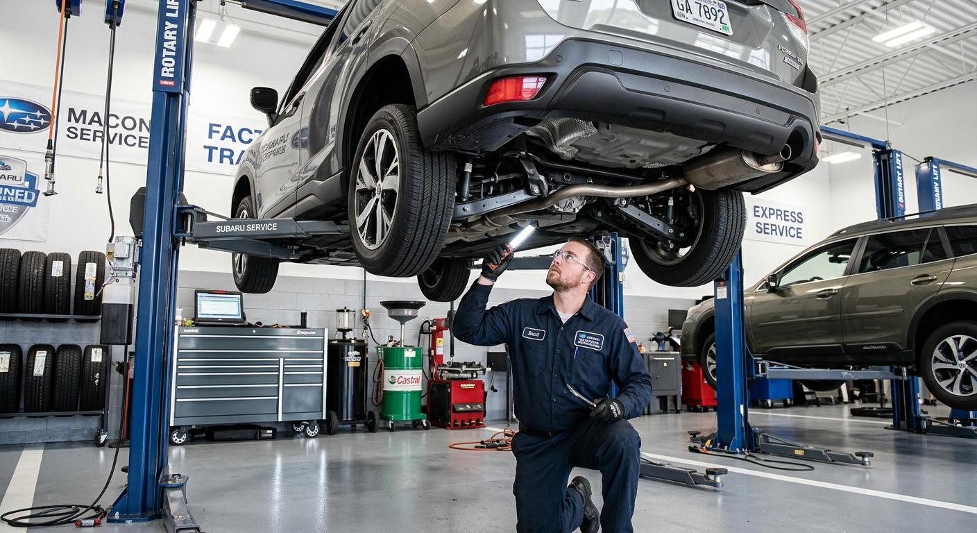 Authorized Subaru Service Center with Genuine OEM Components