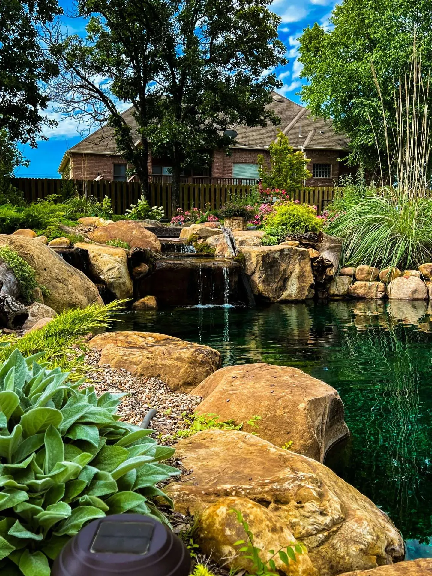 Custom Waterfalls and Water Features
