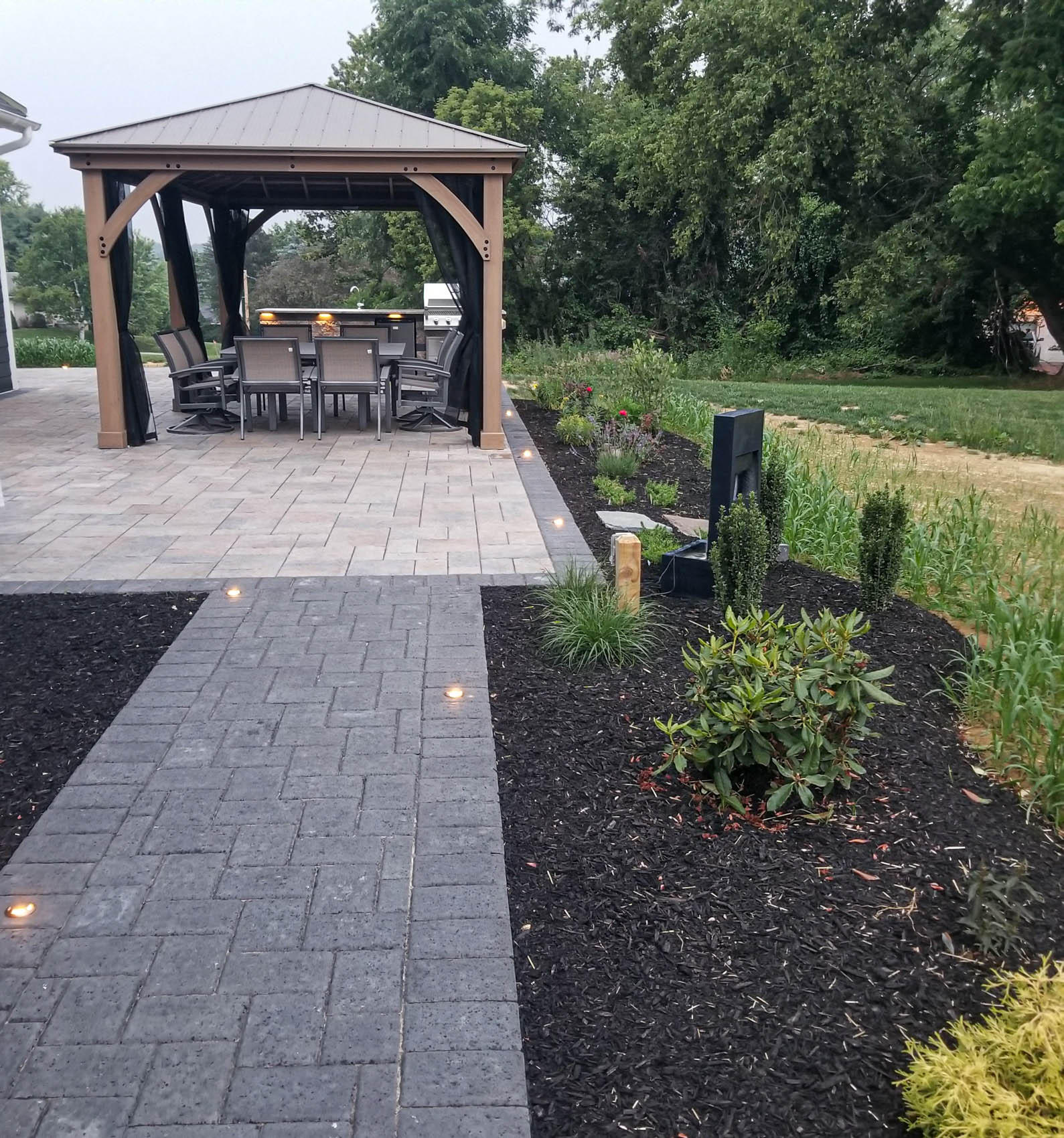 Our Selected Materials for Custom Pergola Creation