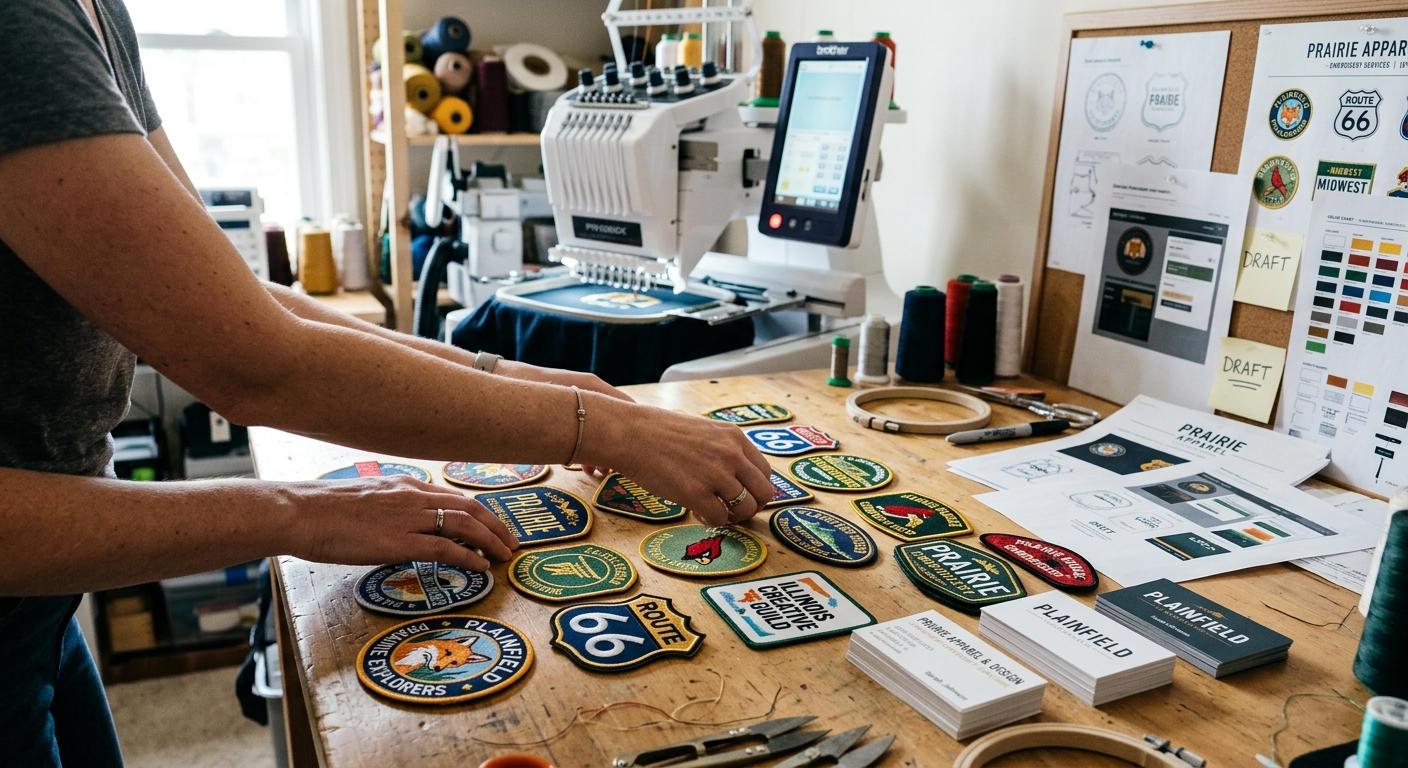 Embroidered Patches and Cohesive Promotional Brand Materials