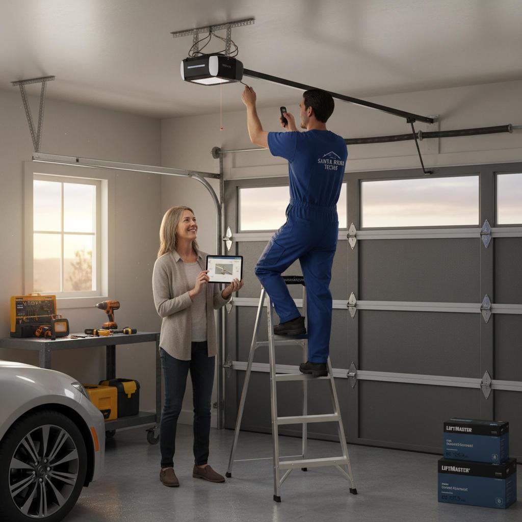 Garage Door Opener Installation and Maintenance