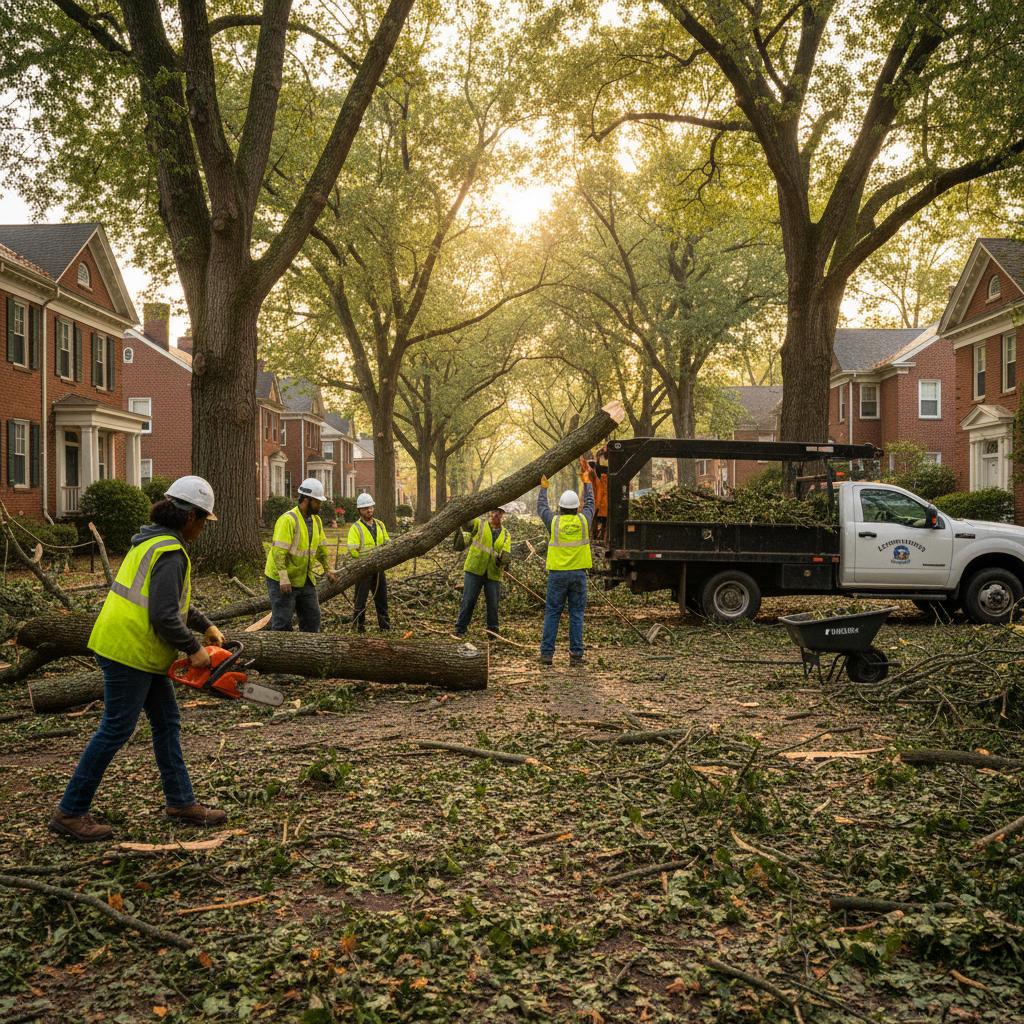 Swift Post-Storm Property Cleanup