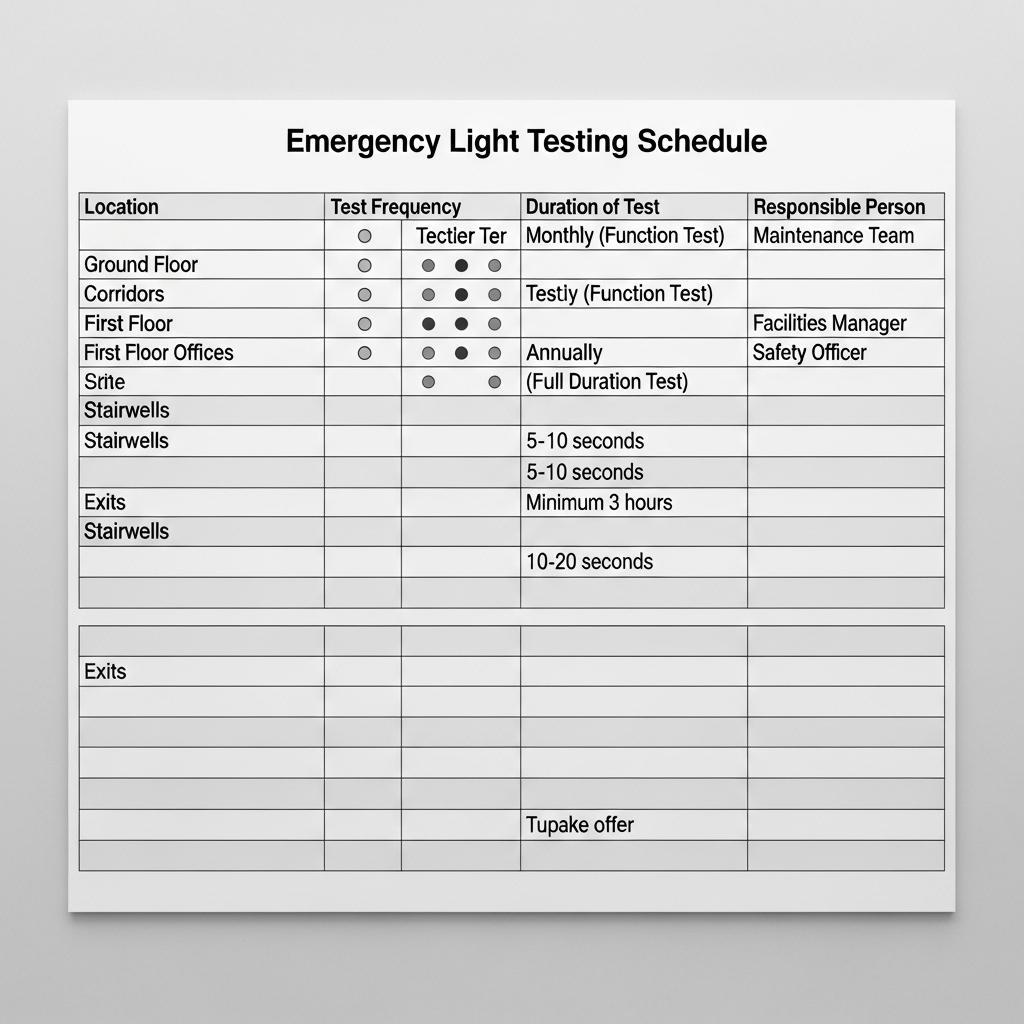 Testing Frequencies and Types for Compliance