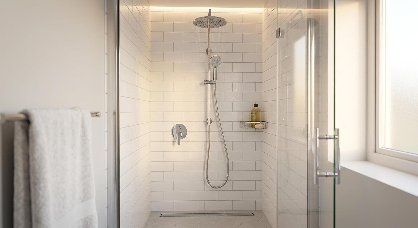 Combination Sets Compared to Shower Head with Handheld Options