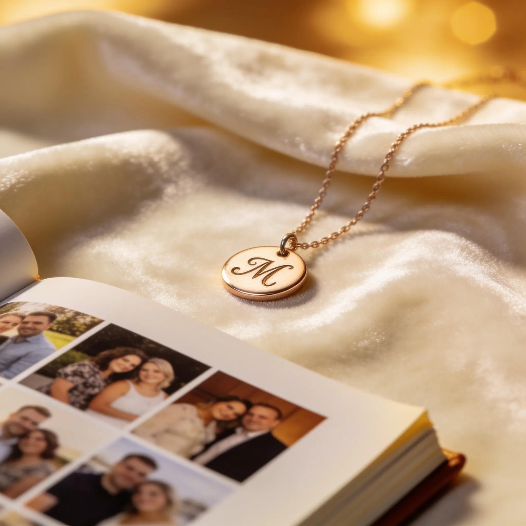 Close-up of personalized apology gift items, including custom jewelry and a photo book, enhancing emotional connections