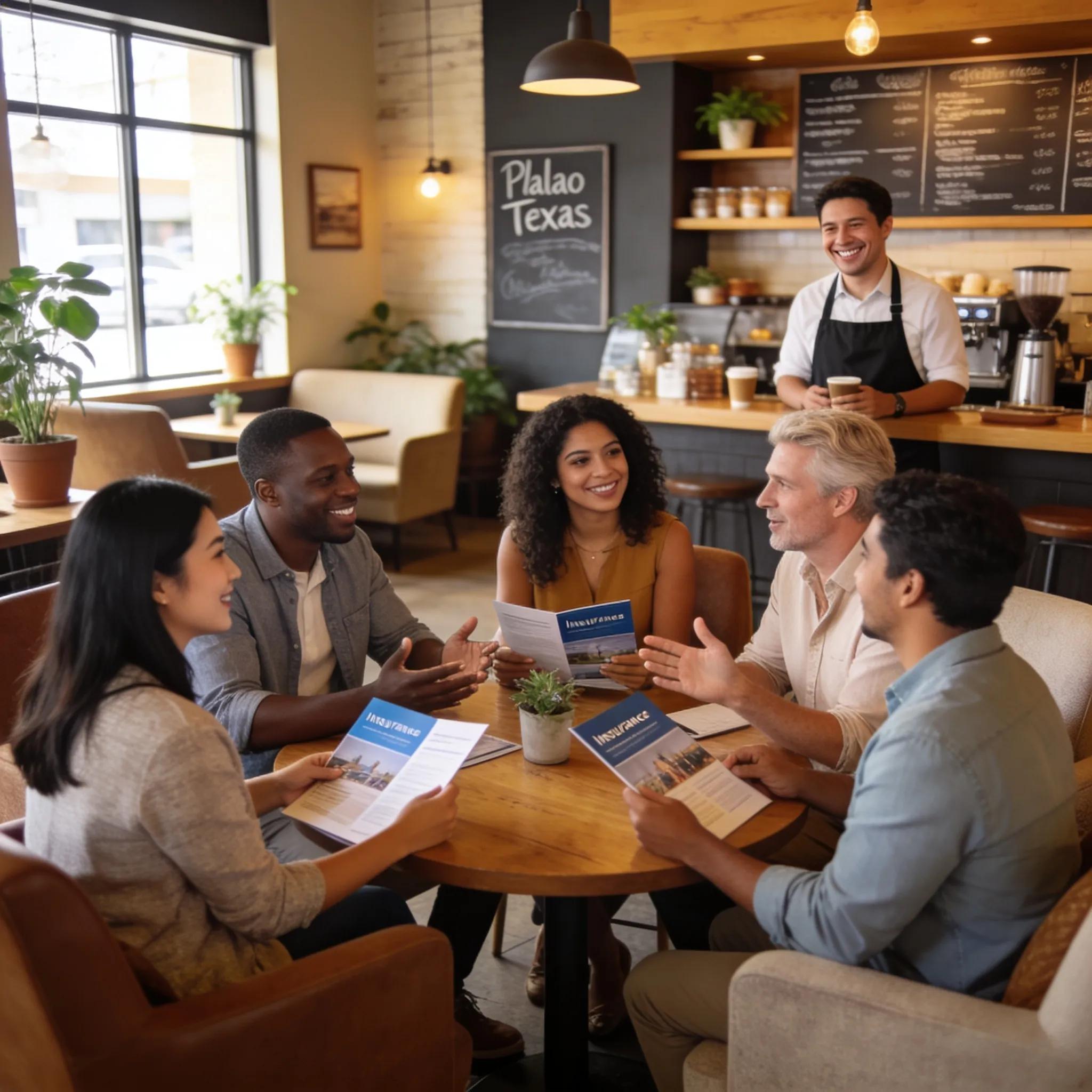 Community discussion about insurance options in Plano Texas, highlighting local engagement and informed choices