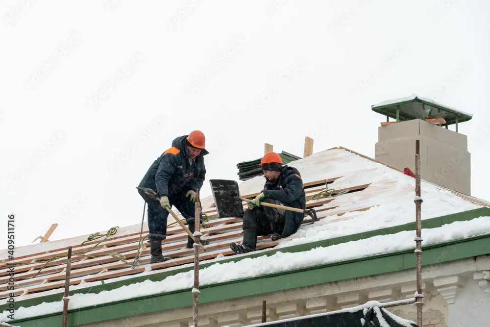 Various roofing inspection tools including a drone and infrared camera