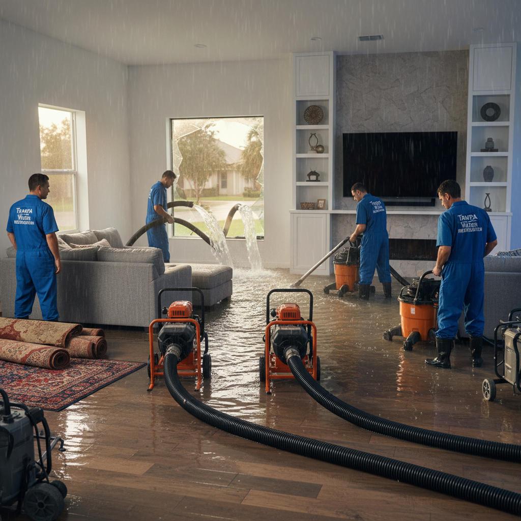 Our Detailed Water Damage Restoration Methodology