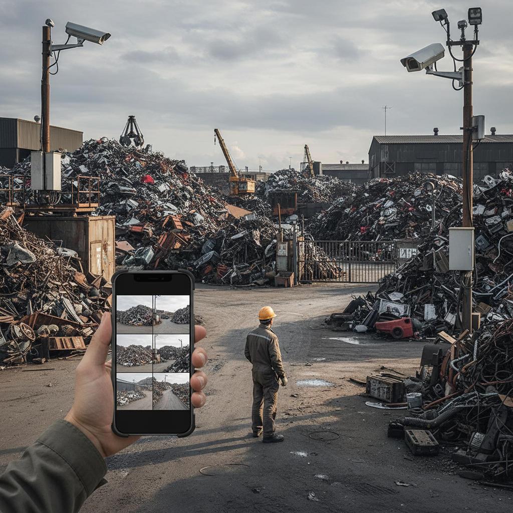 Advantages of Utilizing Scrap Yard Security Cameras