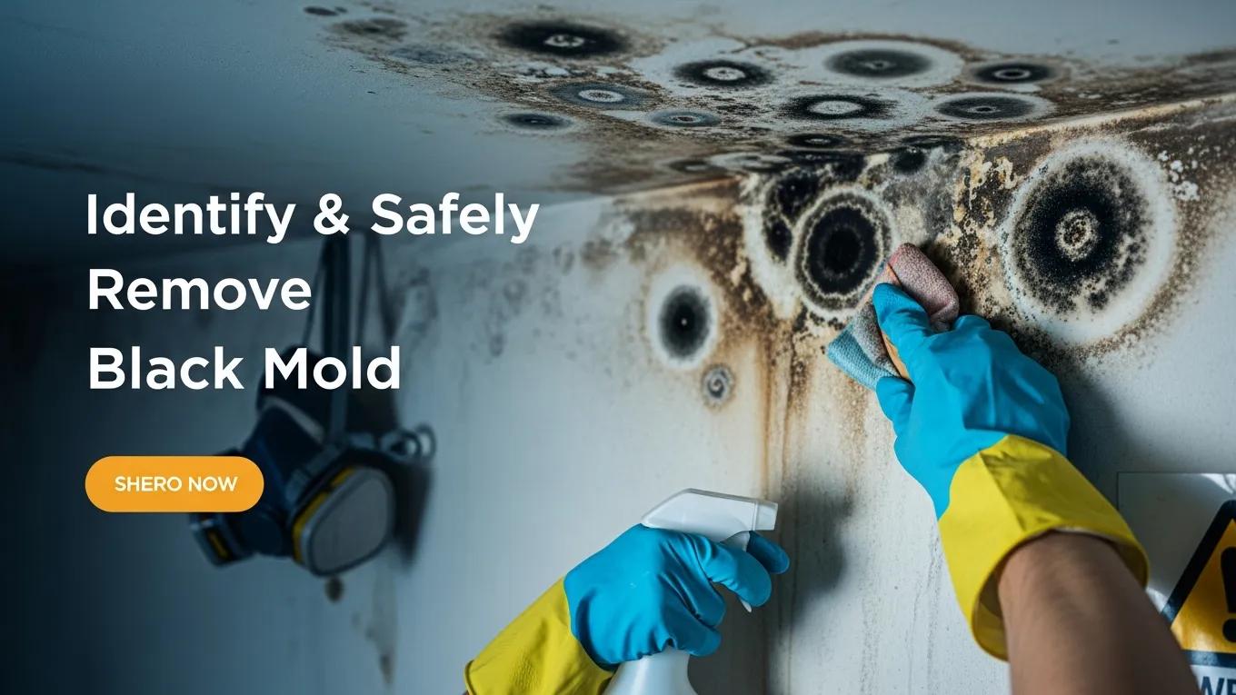 Identify & Safely Remove Black Mold
