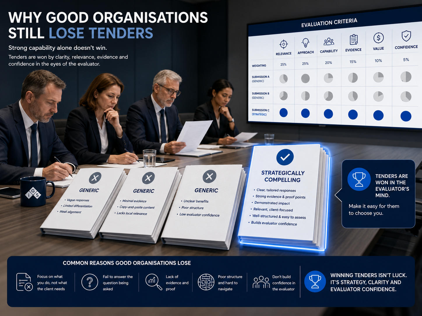 Why Good Organisations Still Lose Tenders