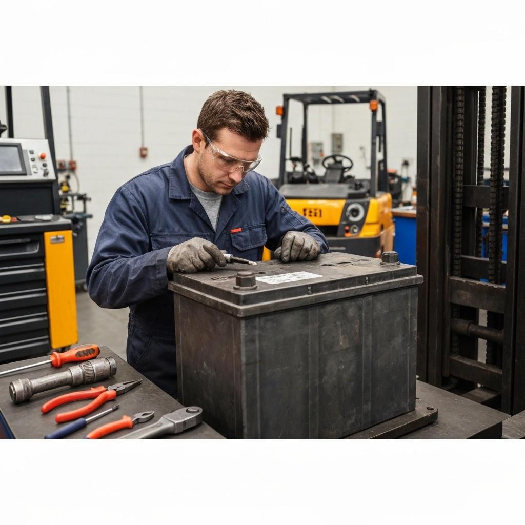How to Spot a Forklift Battery That Needs Attention
