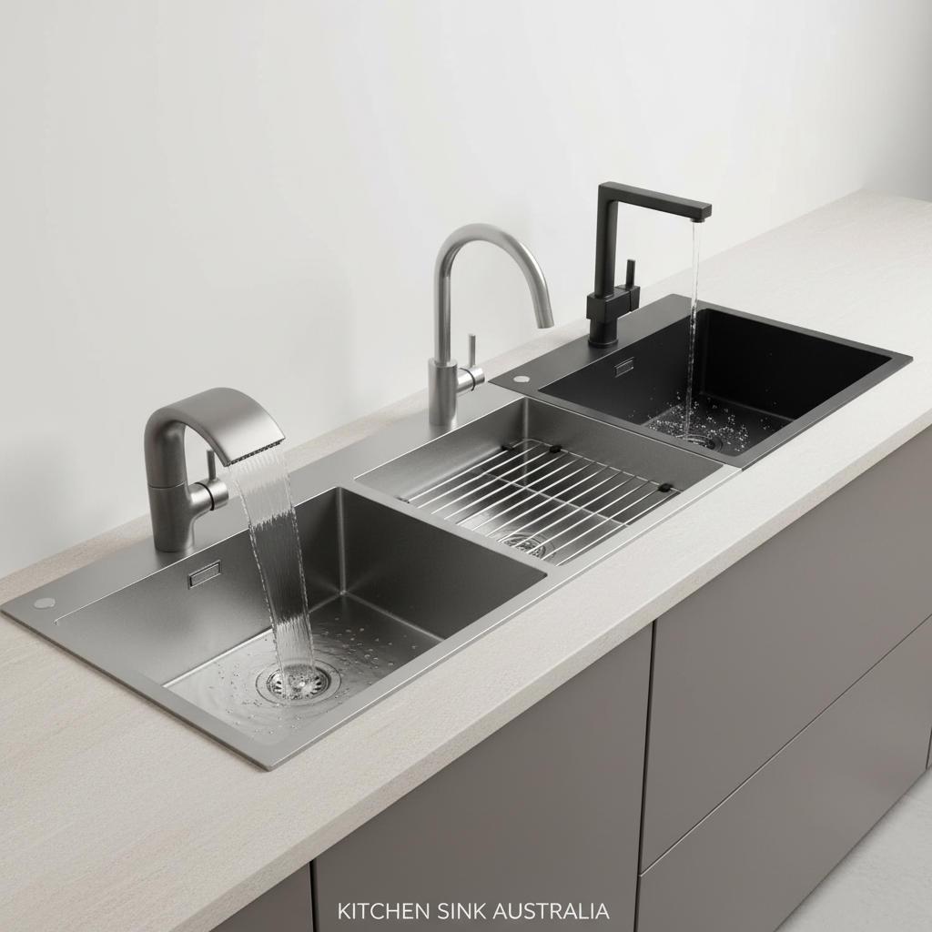 Available Finishes for Your Kitchen Sink Australia