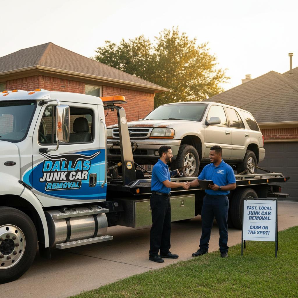Stress-Free Junk Vehicle Disposal Nearby