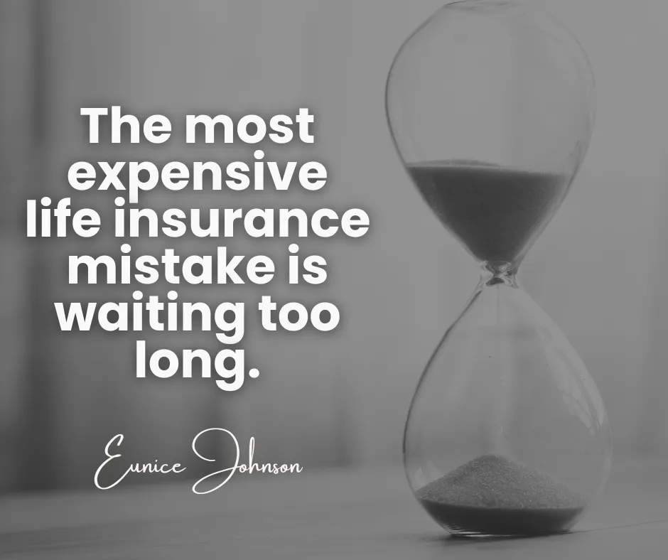 Hourglass representing fast approval times for accelerated underwriting life insurance