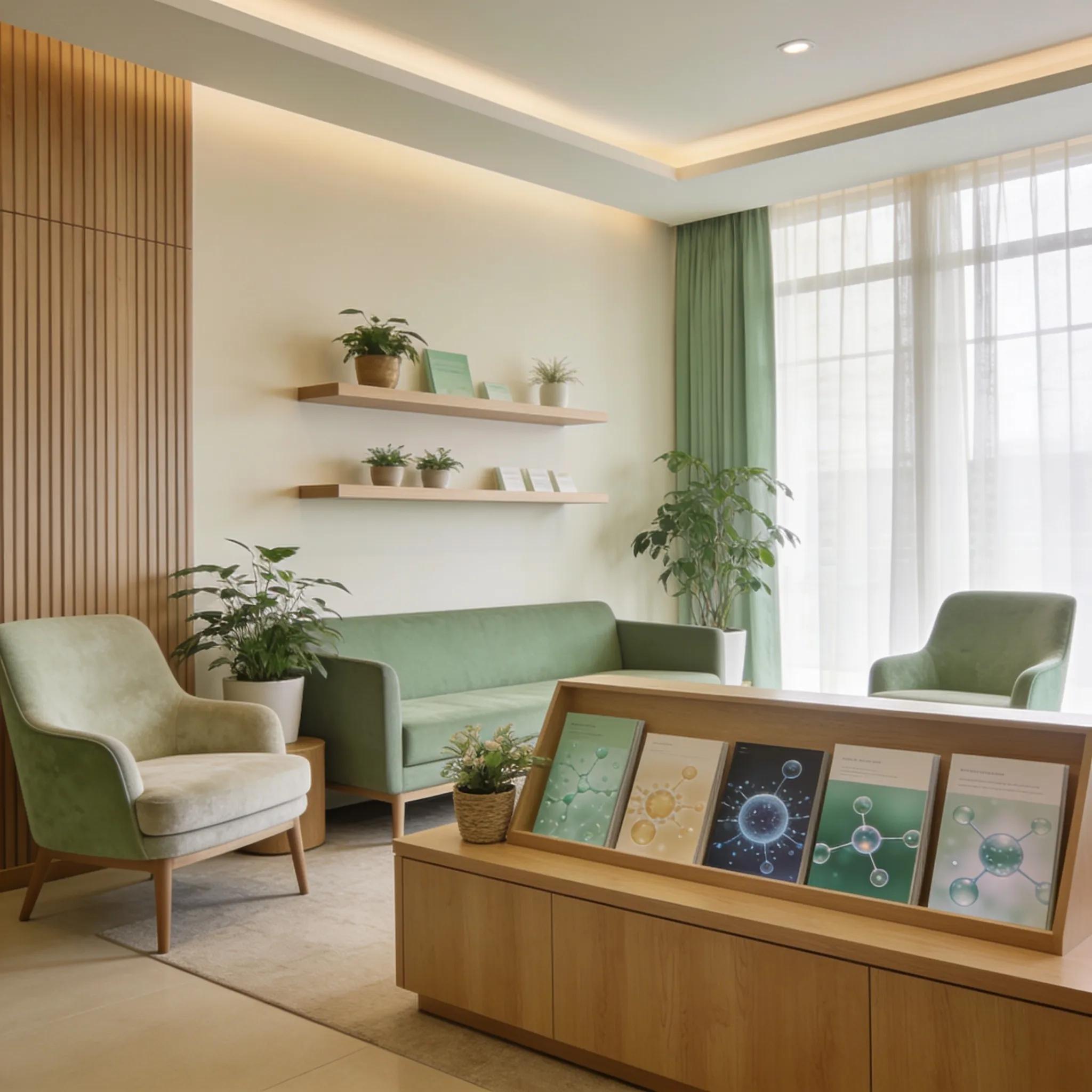 Welcoming clinic environment showcasing regenerative medicine atmosphere