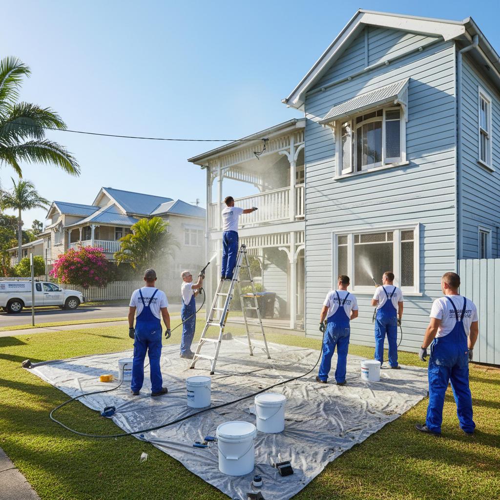 Quality Exterior House Painting