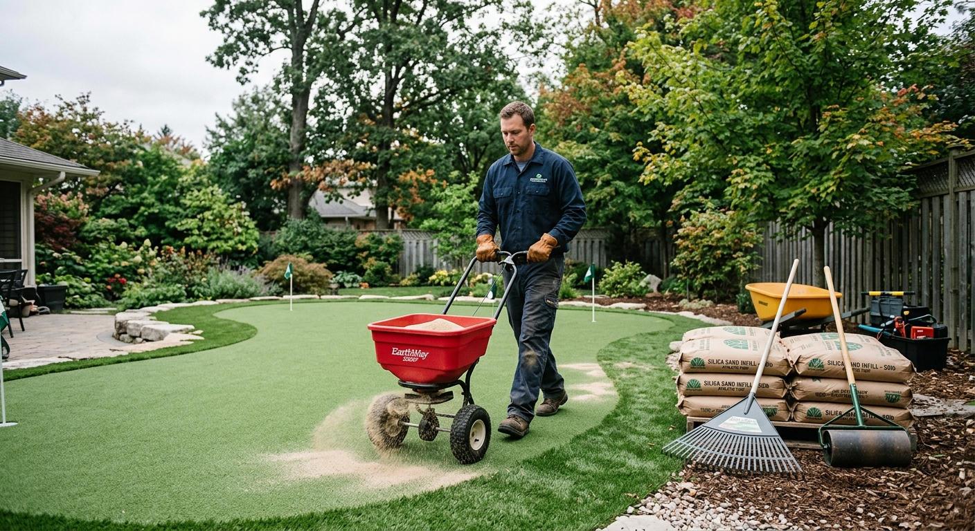 Redistribute Infill and Maintain Turf Fiber Integrity