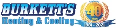 Burkett's Heating & Cooling logo