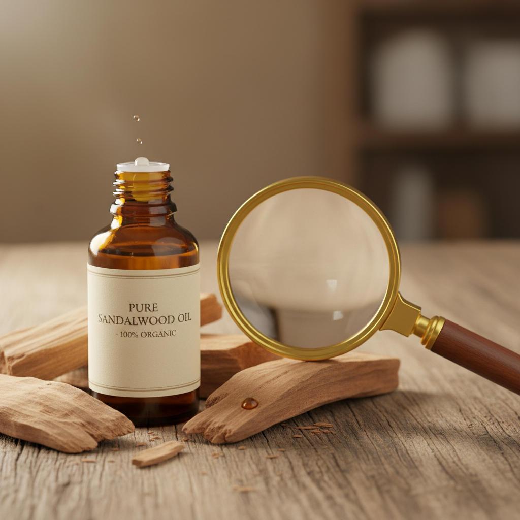 Determining Pure Versus Mixed Sandalwood Oil