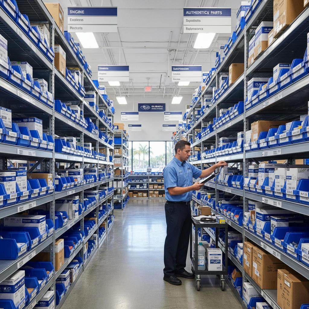 Superior Services with Authentic Subaru Parts