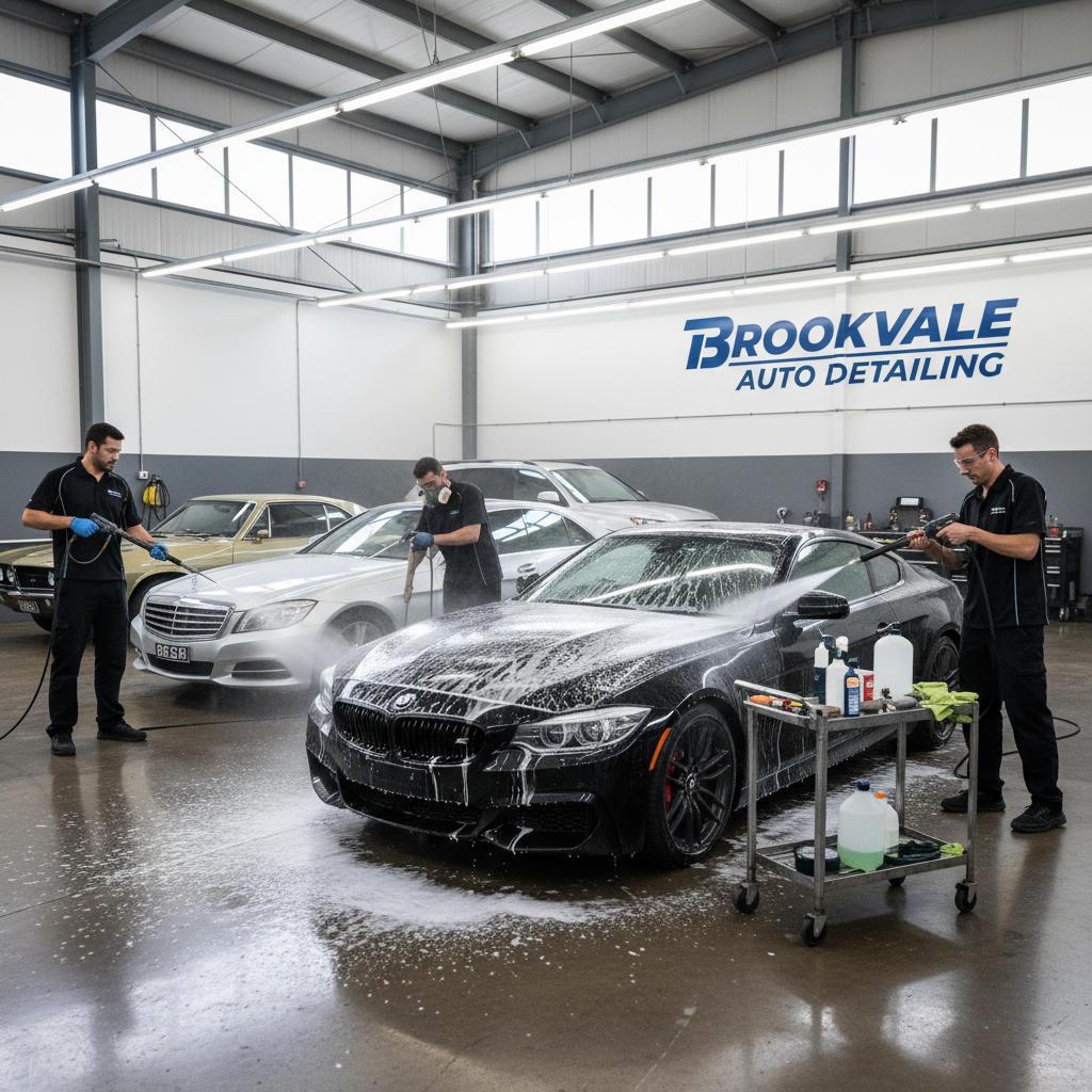 High-Pressure Wash and Hand Polish