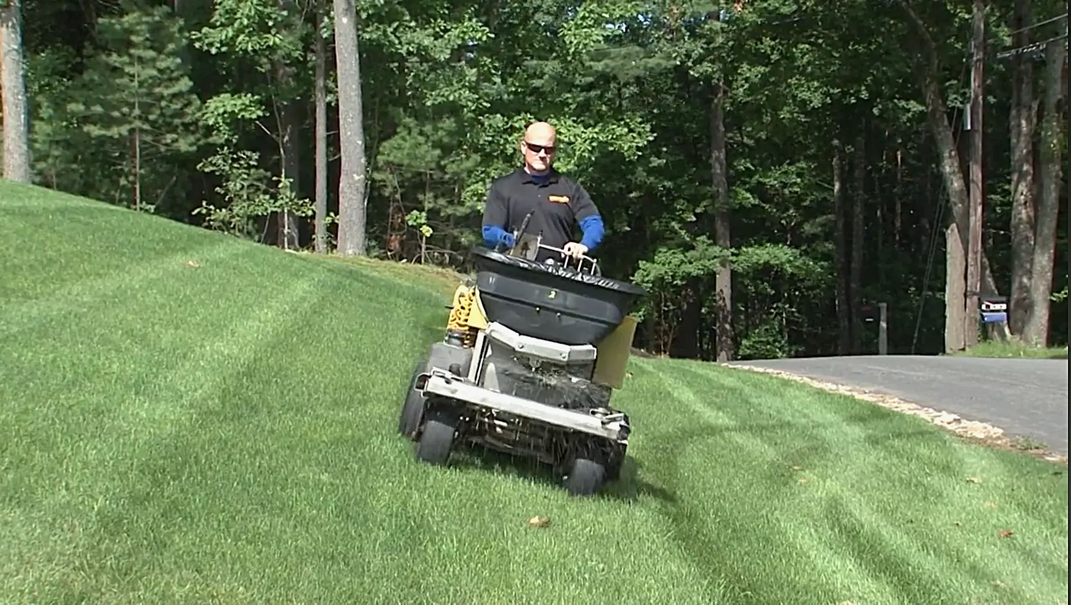 Core Aeration, Overseeding, and Soil Correction for NH Turf