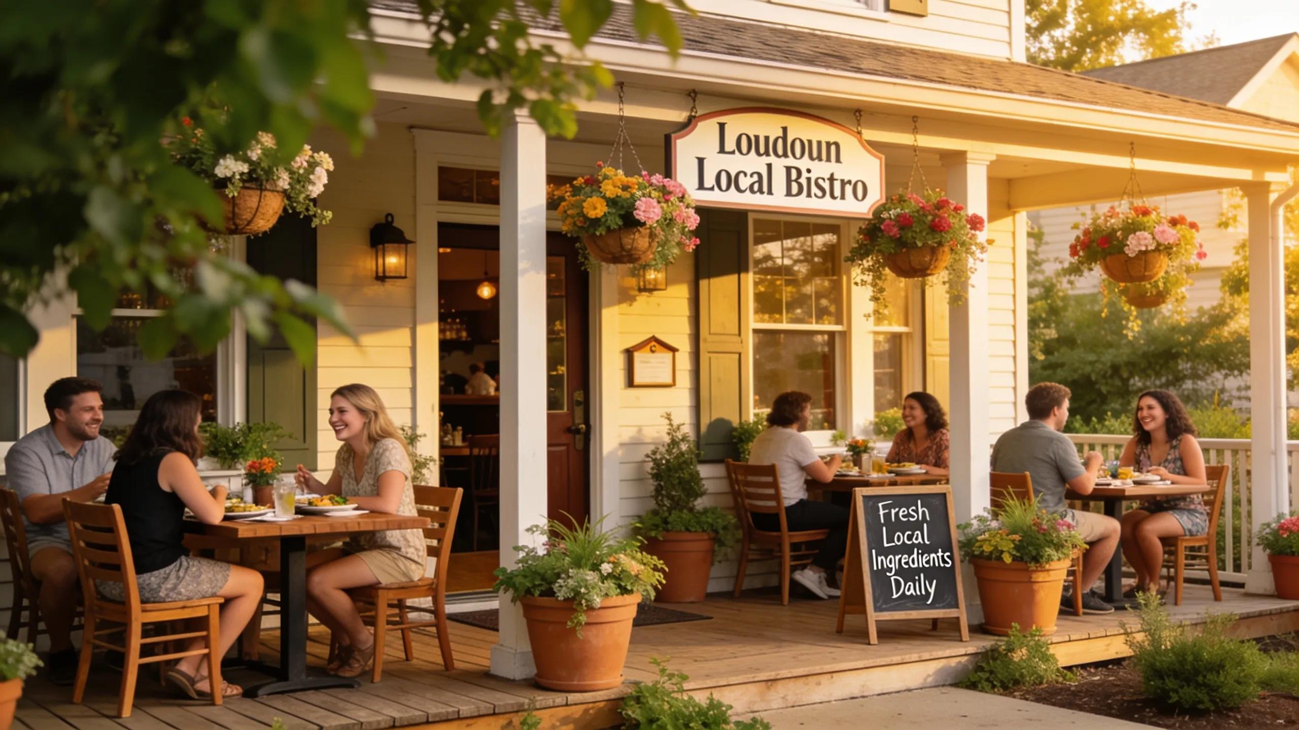 Loudoun County restaurant with warm, community-focused dining atmosphere