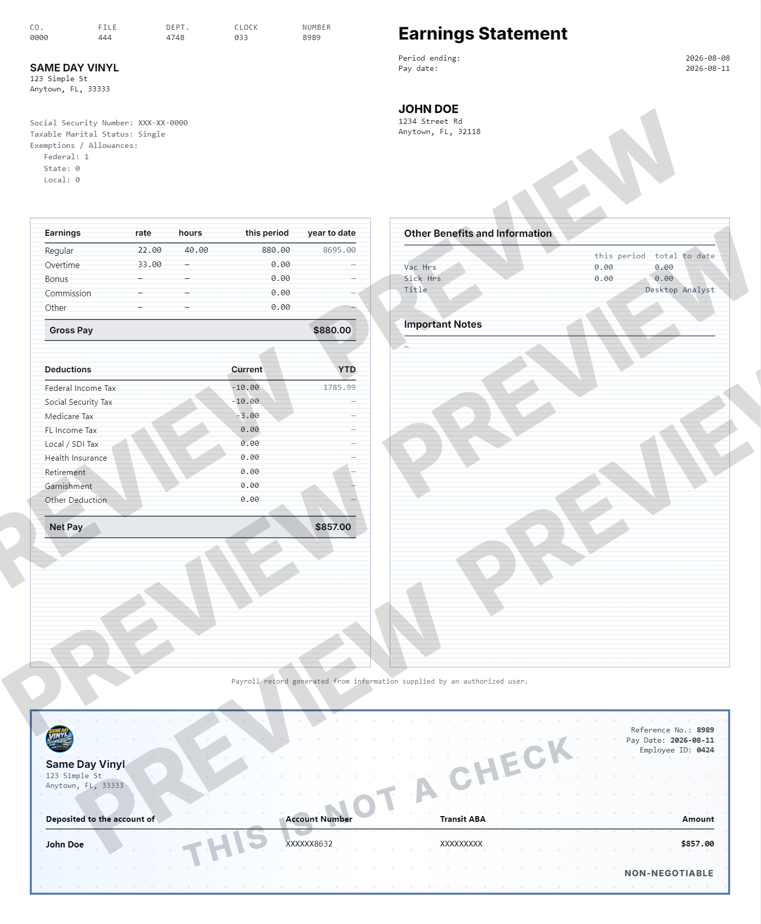 Tailored Pay Stub Solutions for Diverse Needs